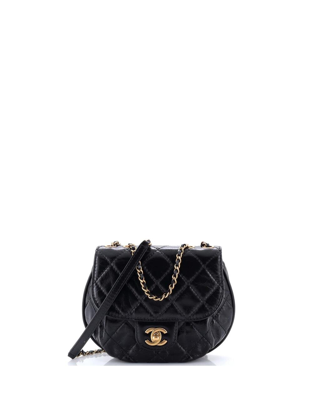 Chanel Dubai Messenger Bag Quilted Aged #371166C31B